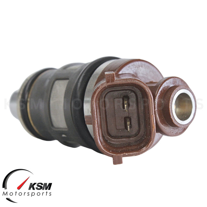 6 injecteurs de carburant à alimentation latérale Denso 550 cc pour TOYOTA Supra 2JZ 1JZ GTE 1J 2J.