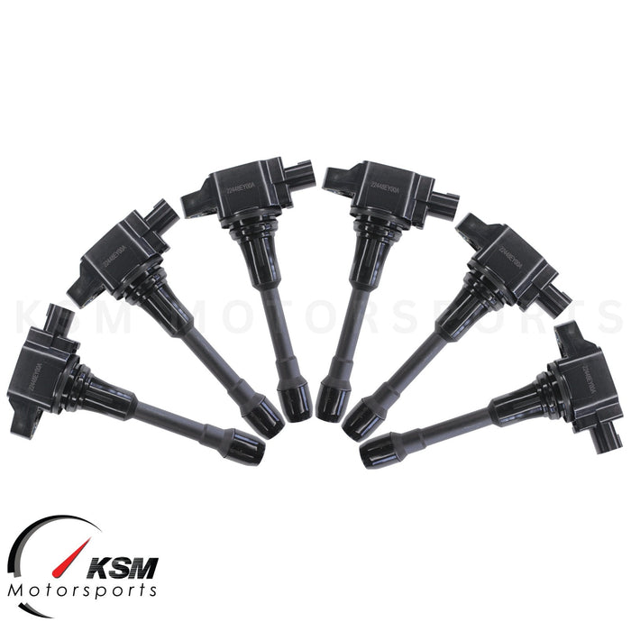 6 x Ignition Coils for 2009-2020 370Z V6 3.7L 2014-2017 QX70 UF617 22448-EY00A