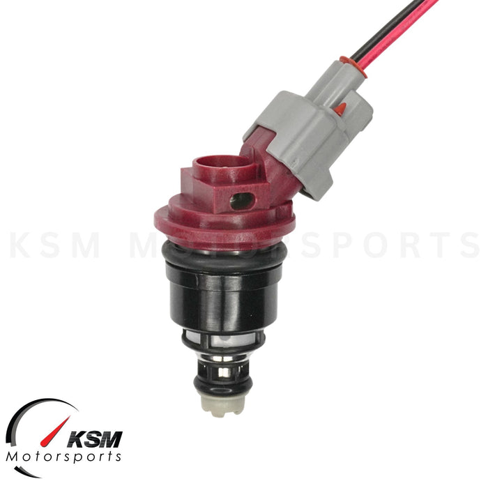 4 x 1200cc FIT Nissan Nismo Fuel Injectors for SR20DET 180sx 200sx Silvia e85