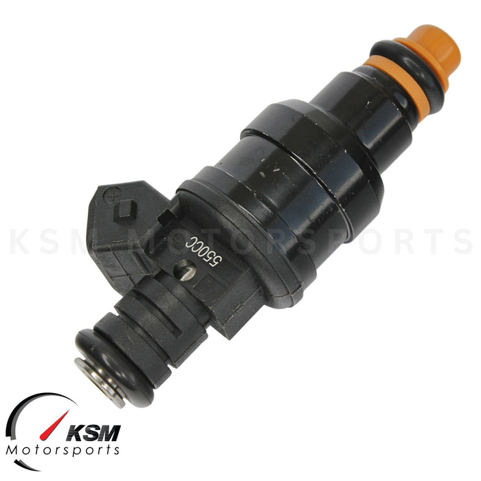 6 x 550cc 52lb Fuel Injectors for A6 323i 325i 328i 525i Mustang Regal V6