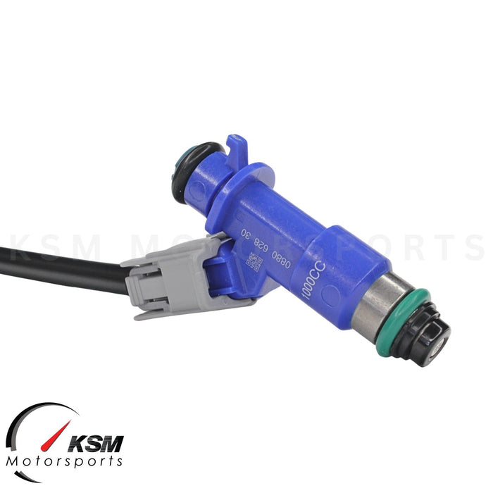 4 x 1000cc fuel Injectors with Plug & Play adapters for Honda Acura RDX