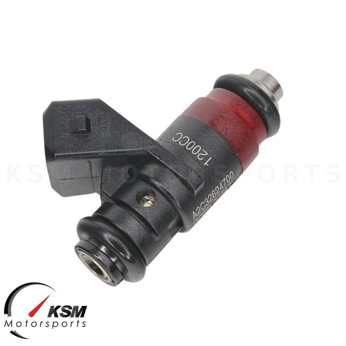 5x 114lb 1200cc fit Deka Compact Short Fuel Injector FI114700 EV1 High Impedance