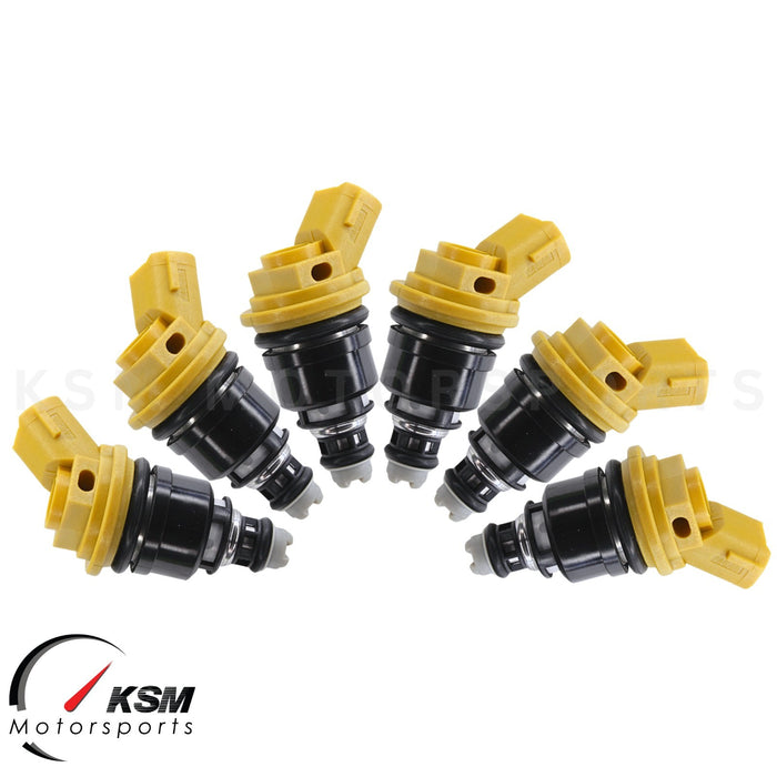 6 x 550 cc 555 cc Einspritzdüsen für Nissan NISMO SKYLINE R33 GTS-T RB25DET E85