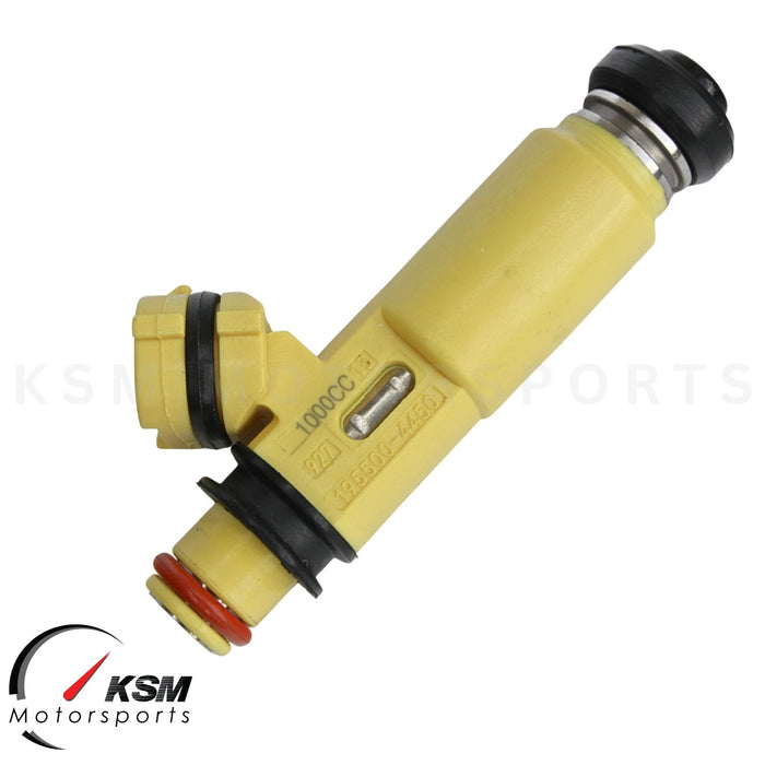 4x 1000cc for MAZDA OEM 04-08 RX8 RX7 13B Miata fit Denso yellow fuel injectors