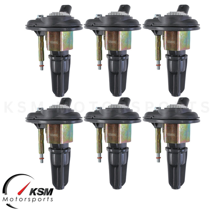 6 Ignition Coils for 2002-2005 Chevrolet Trailblazer GMC Envoy l6 4.2L 12568062