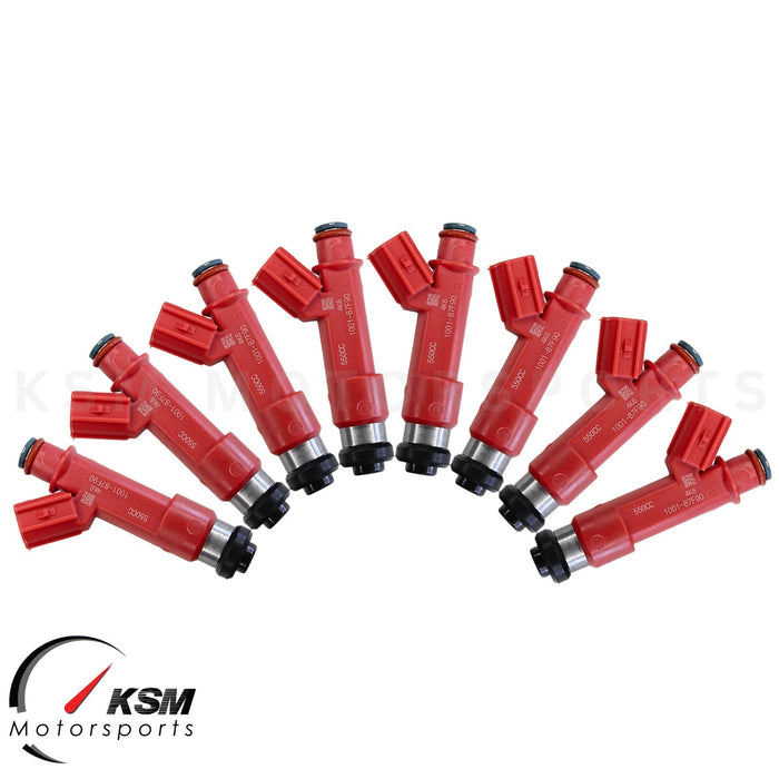 8 x 550cc Fuel Injectors for Toyota 1UZFE E85 LEXUS SOARER V8 FIT DENSO AISIN