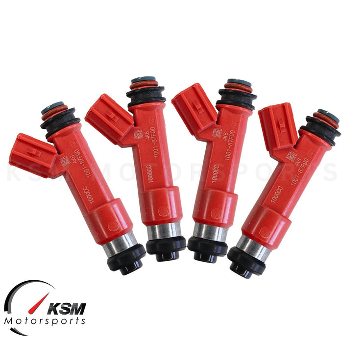 4 x 1000cc fit Denso FUEL INJECTORS For MAZDA RX8 13B ROTARY 1.3L TURBO