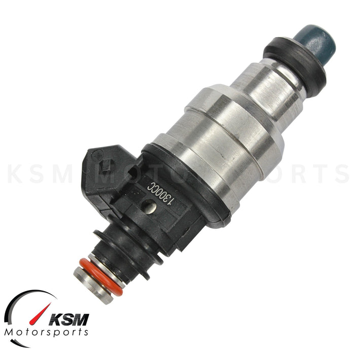 Set 4 x 1300cc KSM Fuel Injectors For EVO 4-9 RX-7 FC3S 13B 20B 4AGE 4G63T EV1
