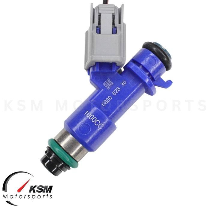 4 x 1000cc fuel Injectors with Plug & Play OBD2 adapters for Honda Acura RDX