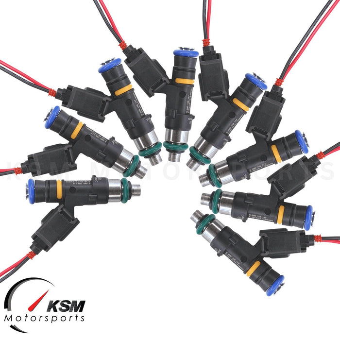 8 EV14 133lb 1400cc fuel injectors for LS2 6.0 Pontiac GTO C6 Corvette CTS-V 5.3