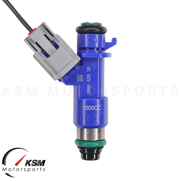 4 x 1000cc fuel Injectors with Plug & Play OBD2 adapters for Honda Acura RDX