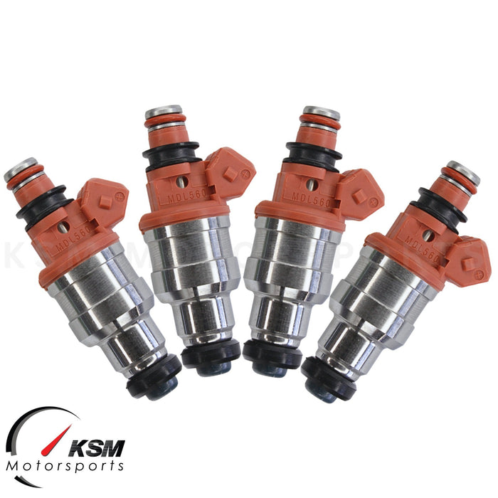 4x Fuel Injector INP-020 For Mitsubishi Colt Lancer Ralliart FQ Mirage 2.0 Turbo