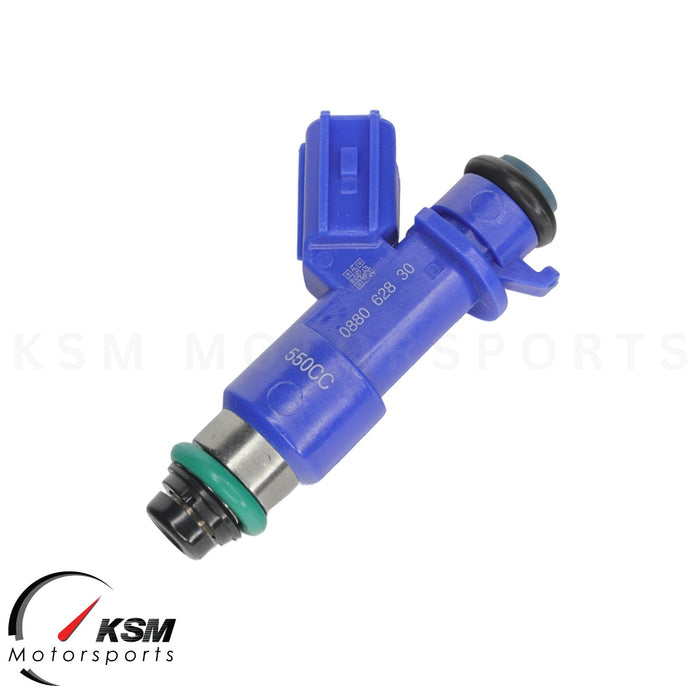 4 x 550cc fuel Injectors with Plug & Play OBD2 adapters for Honda Acura RDX