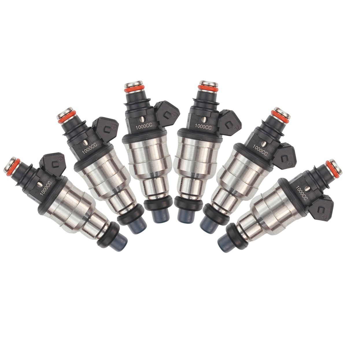 6 x 1000cc EV1 Fuel Injectors for Toyota 7MGE 7MGTE 1JZ 1JZGTE 2JZ