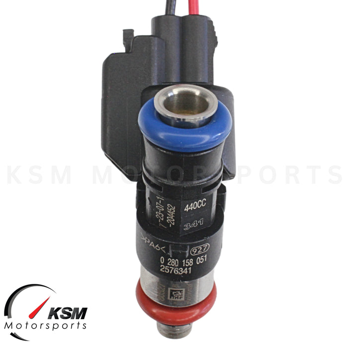 6 x 440cc Short EV14 fit Bosch Fuel injectors E85 safe high performance