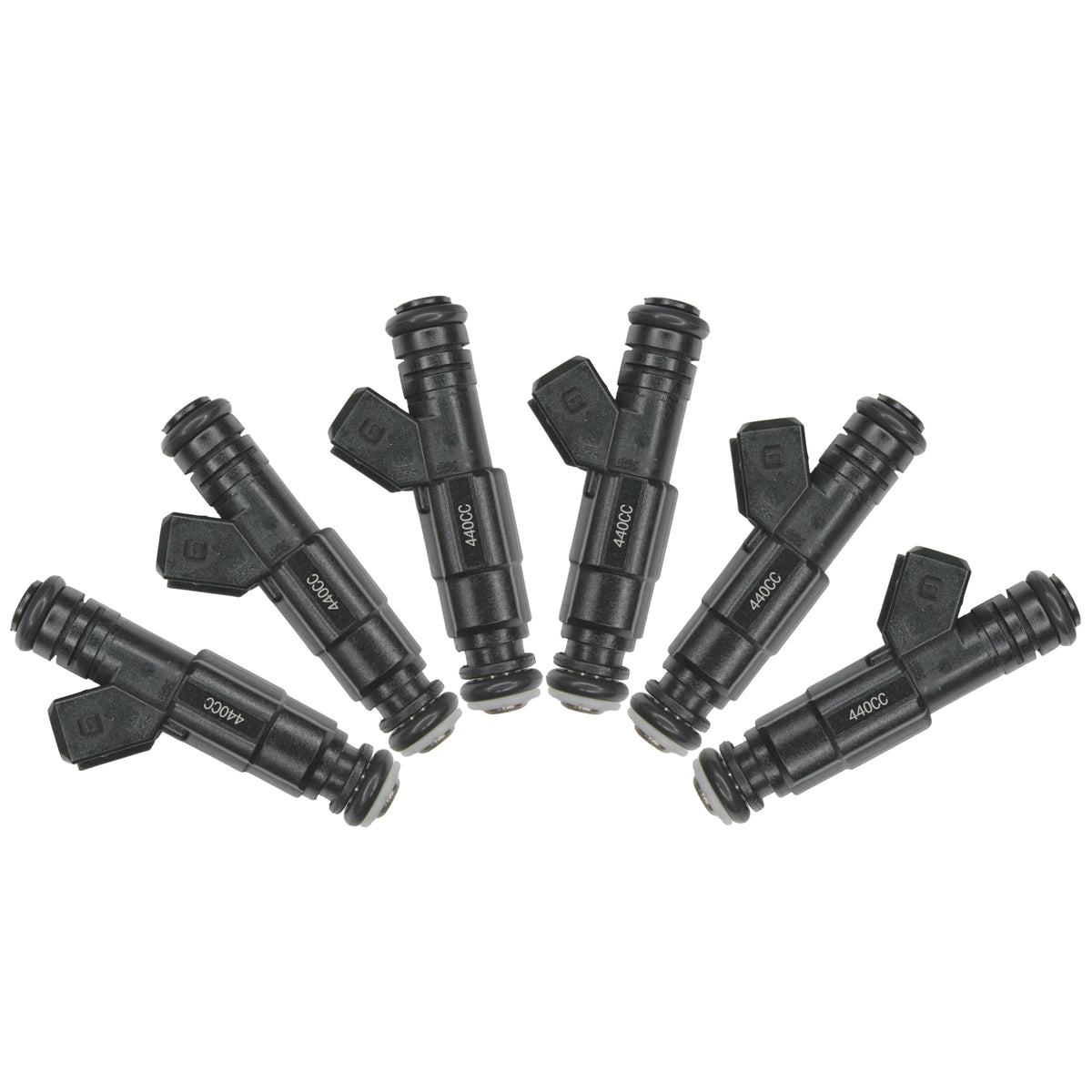 6 x Fuel Injectors 440cc 42lb Gen III EV6 (Long) / EV1 Jetronic Plug ...