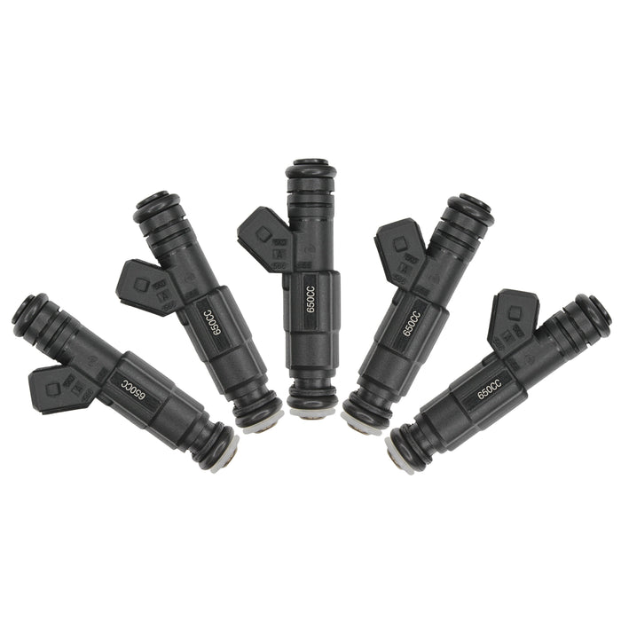 5 x 650cc Fuel Injectors for VOLVO 850 2.5 TURBO S60 C70 62lb fit Bosch EV6 EV1