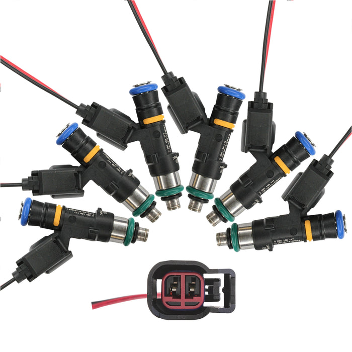 6 x 750cc 70lb fuel injectors for 1990-1996 NISSAN 300ZX TT fit BOSCH EV14 e85