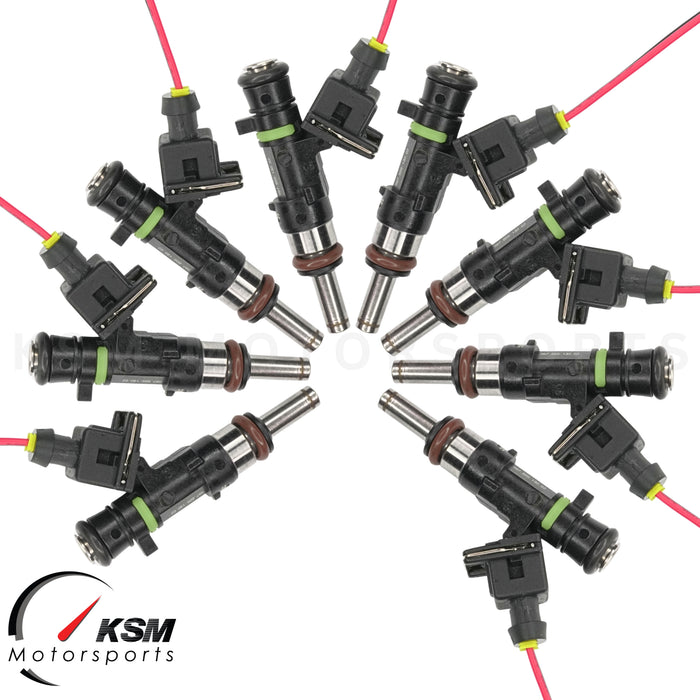 8 x Fuel Injectors fit Bosch 0280158123 440cc 42lb Long Nozzle EV14ST E85