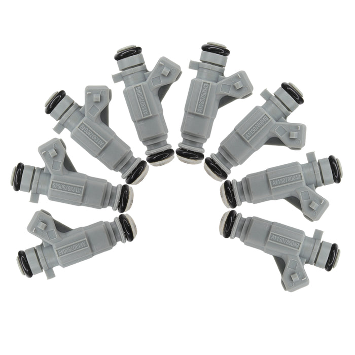 8 injecteurs de carburant 0280155744 pour Mercedes 4.3 V8 CLK430 E430 ML430 S430 (1998-2000) 