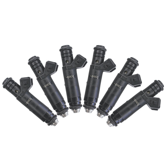 6 1400cc fit Siemens Deka 133LB High Impedance Fuel Injector EV1 110324 FI114992