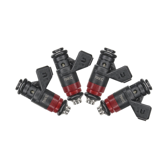 4 x 71lb 750cc fit Deka Compact Short Fuel Injectors FI114700 EV1 High Impedance