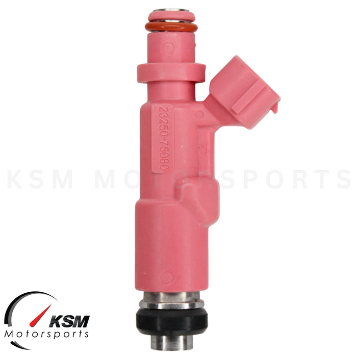 4 x Fuel injectors 23250-75080 for 98-04 Toyota Tacoma 4Runner 2.4 2.7L L4 3RZFE