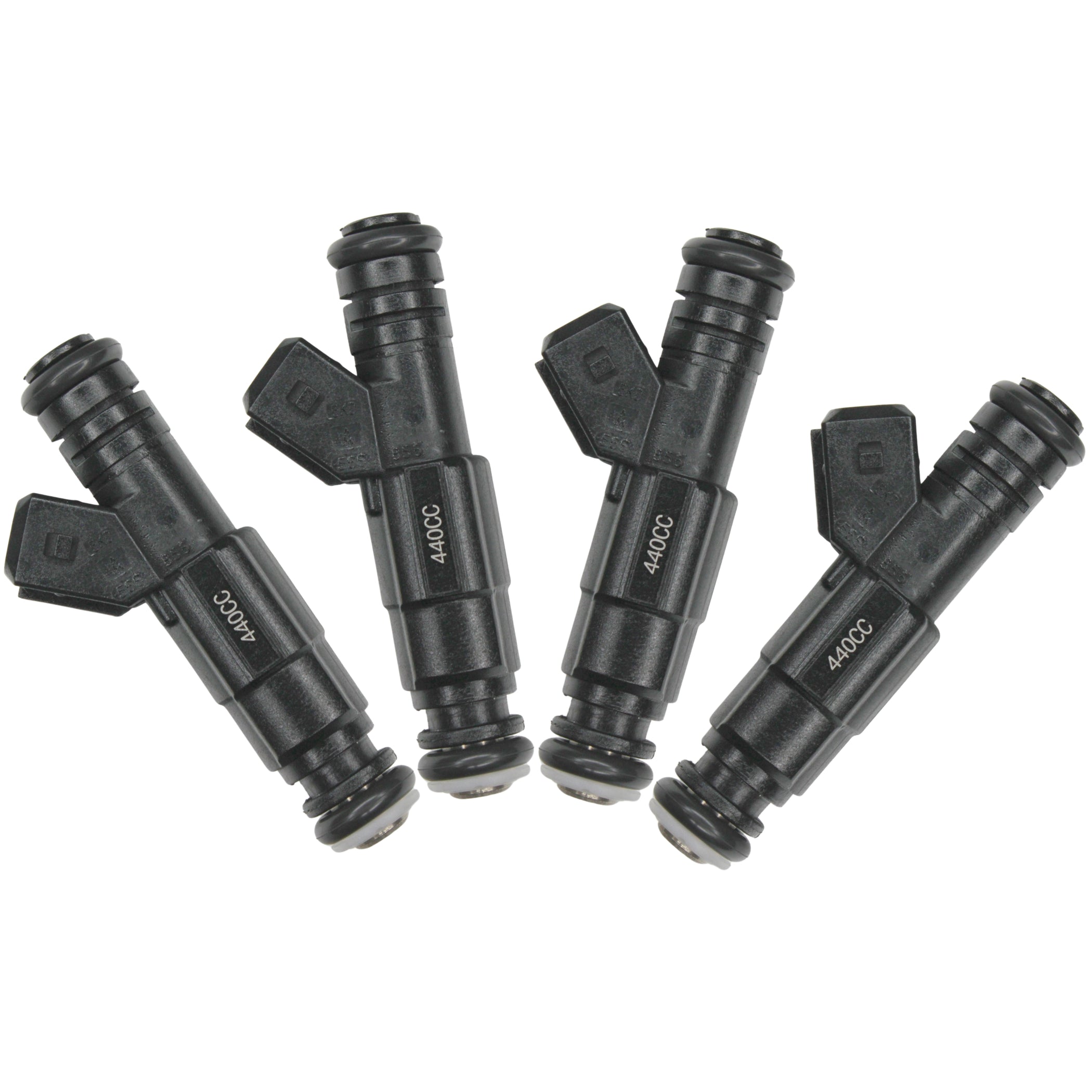 4 x Fuel Injectors 440cc 42lb Gen III EV6 (Long) / EV1 Jetronic Plug ...