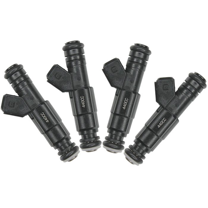 4 x Fuel Injectors 440cc 42lb Gen III EV6 (Long) / EV1 Jetronic Plug / E85 safe