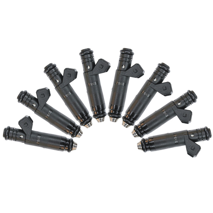8x 750cc fit Siemens Deka 71LB High Impedance Fuel Injectors EV1 107961 FI114961