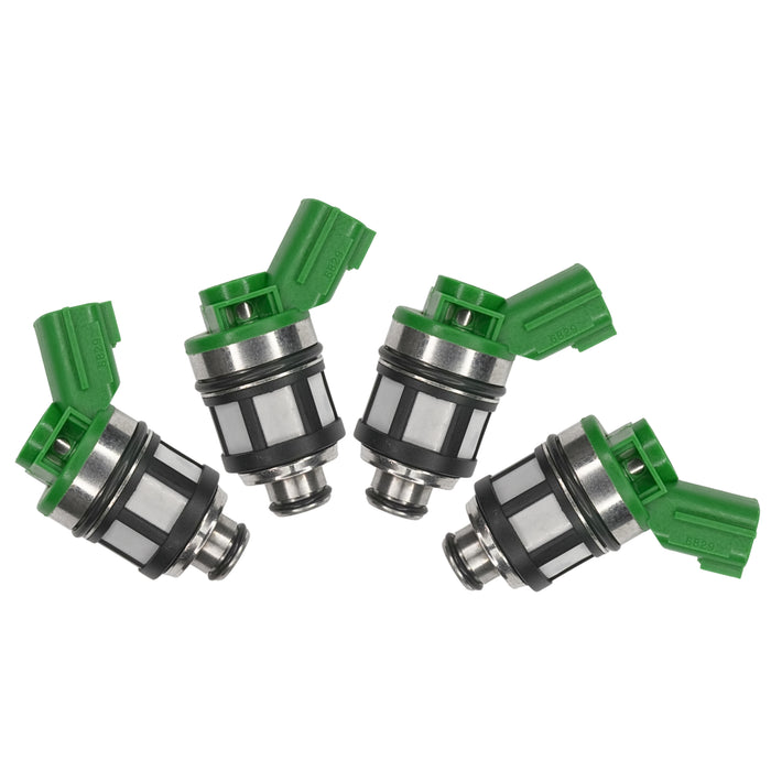 4 Fuel Injectors For 96-04 Nissan Frontier Xterra Pickup 2.4L JS4D-5 16600-1S700