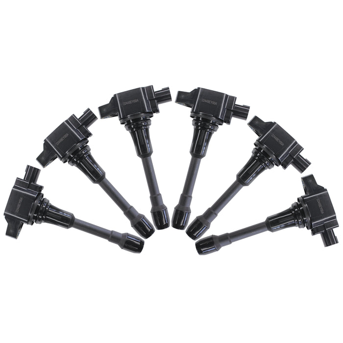 6x Ignition Coils for INFINITI 2013 EX37 FX37 2008-13 G37 2011-13 M37 3.7L UF617