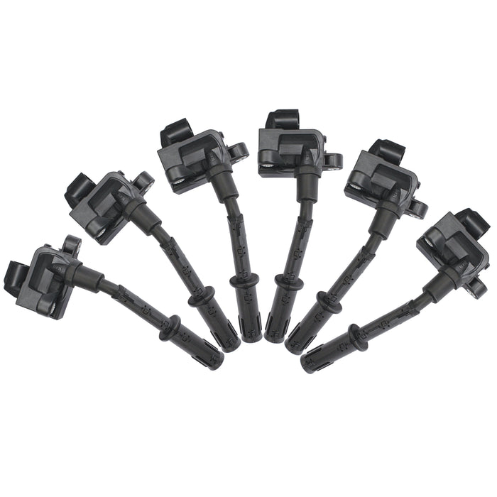 6 x Ignition Coils for Mercedes-Benz C300 C350 E300 E350 E400 V6 3.5L 2012-2016