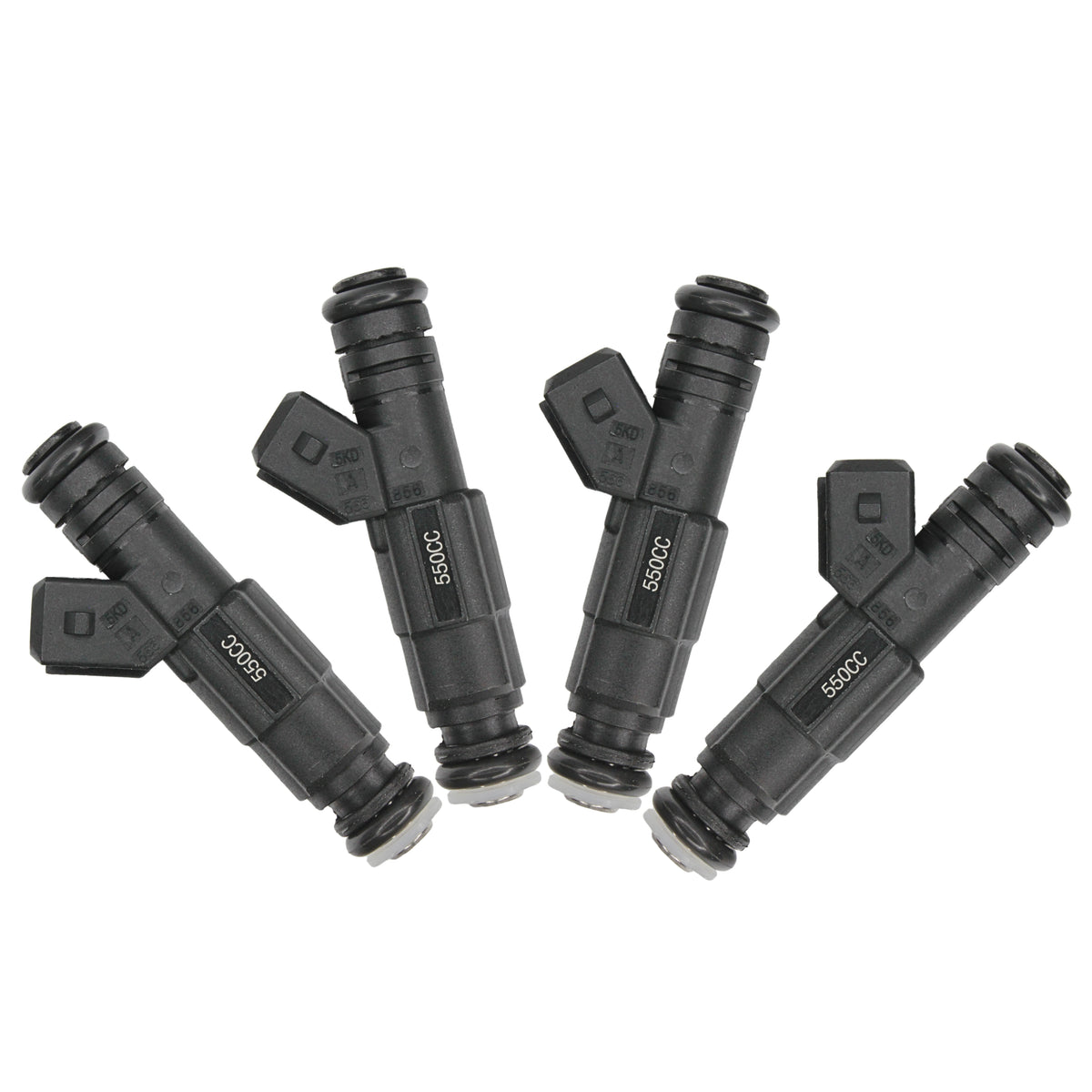 4 x Fuel Injectors 550cc 52lb Gen III EV6 (Long) / EV1 Jetronic Plug ...