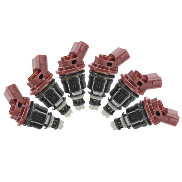 6 x Side Feed Fuel Injectors For 1992-1997 Subaru SVX 3.3L H6 / 16611-AA310
