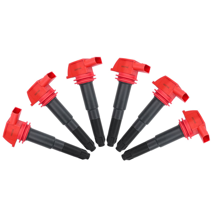 6x Ignition Coils 94860210402 for PORSCHE PANAMERA (970) 3.6 2010-16 94860210404