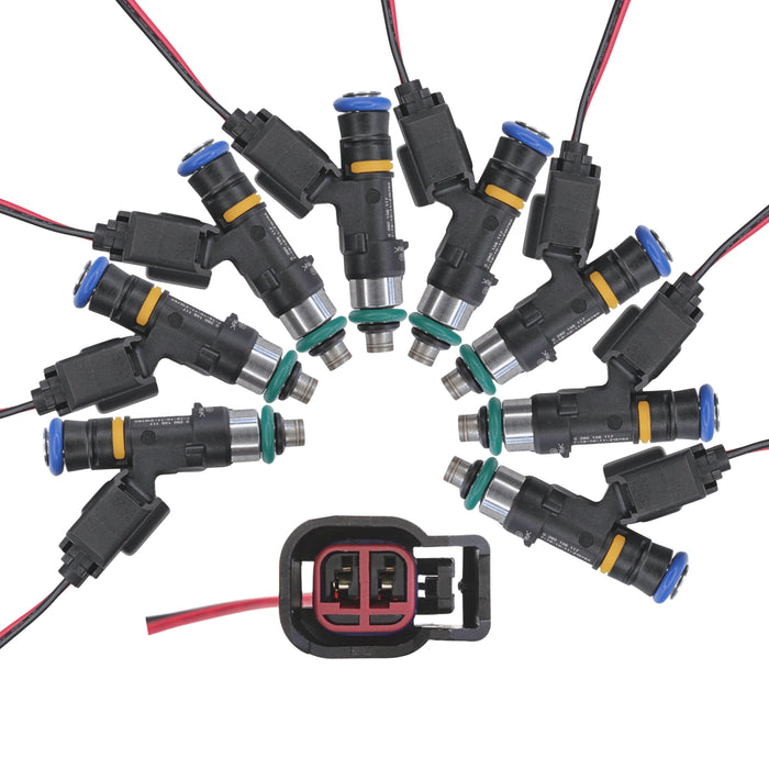 8 EV14 96lb 1000cc fuel injectors for LS2 6.0 Pontiac GTO C6 Corvette CTS-V 5.3