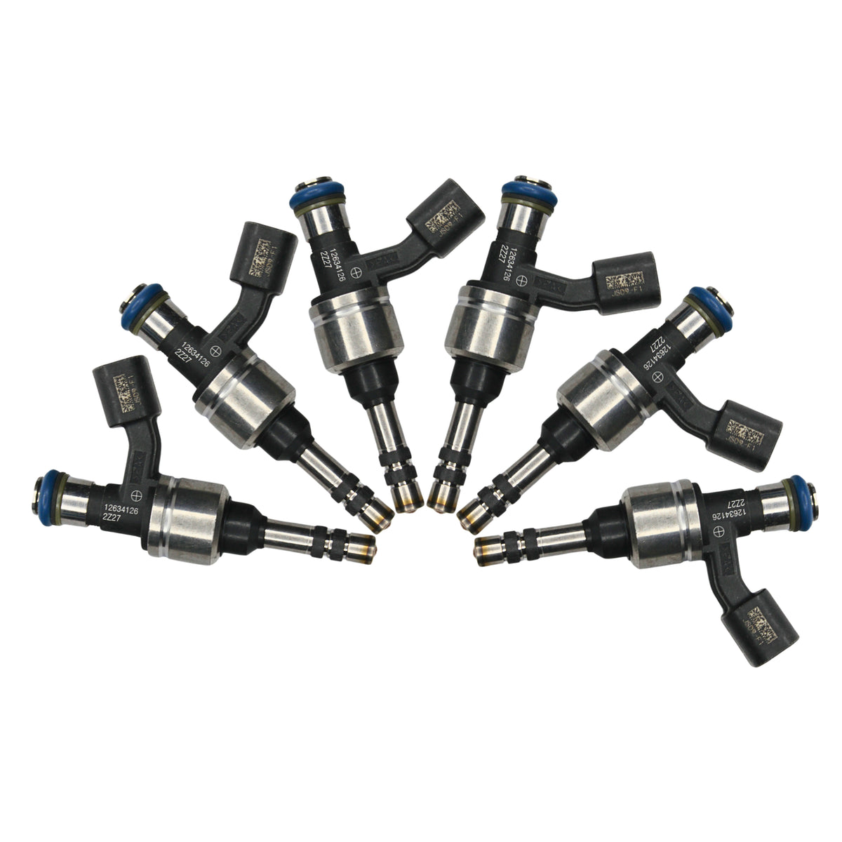6 Fuel Injectors 12634126 For 2012-2017 Chevy Equinox Camaro