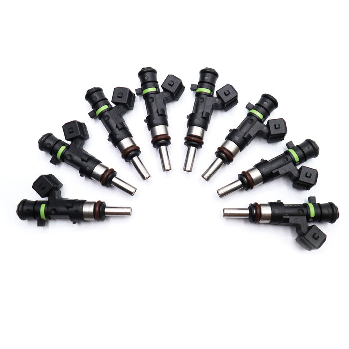 8 x Fuel Injectors fit Bosch 0280158123 590cc 56lb Long Nozzle EV14 6-Hole