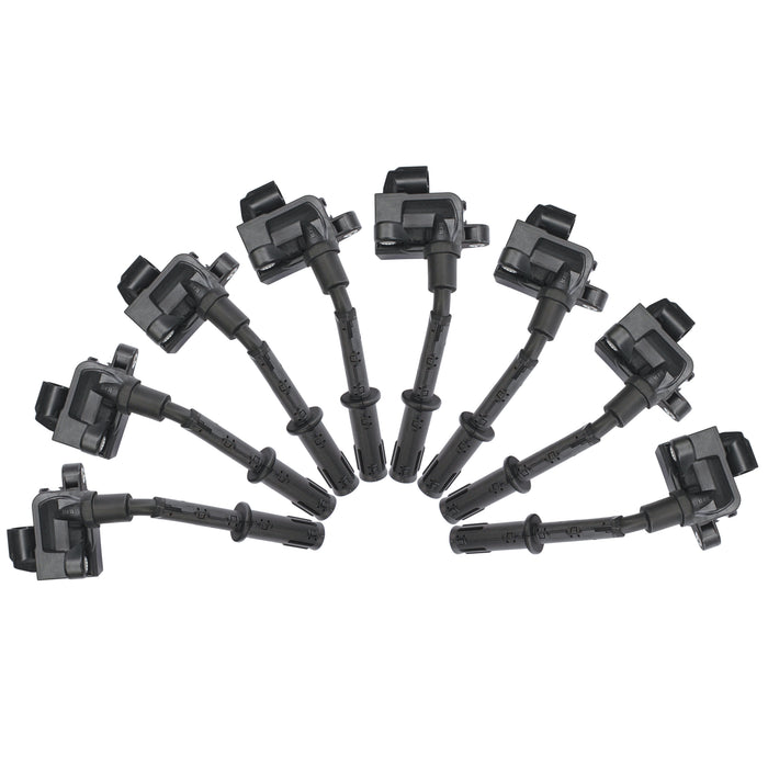 8x Zündspulen für Mercedes-Benz AMG G63, GL63, ML63, S63, SL63, SLK55 5,5L (Baujahre 2012–2019) 