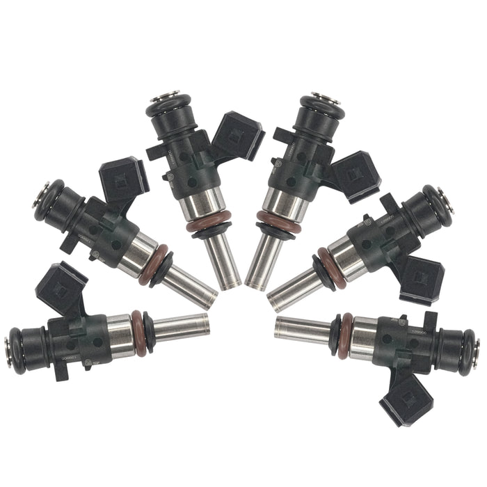 6 x 1200cc 114lb Fuel Injectors fit Bosch Nozzle Valve EV14KT Petrol 0280158040