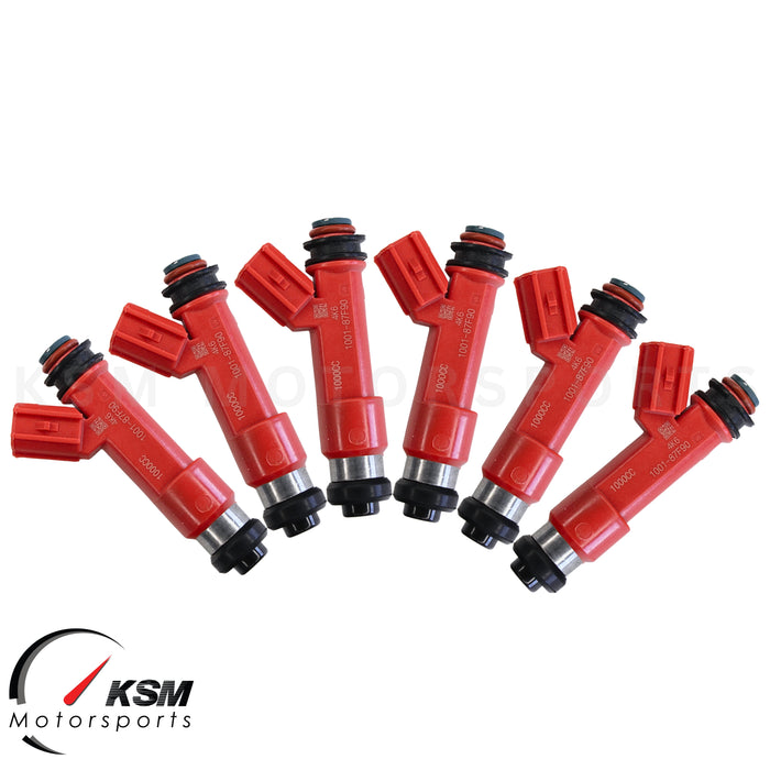 1000cc Fuel Injectors for Nissan RB20DET RB26DETT R32 R33 R34 GTR E85 fit DENSO