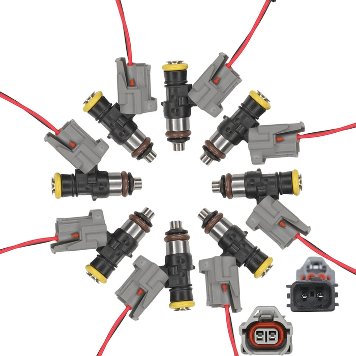 8 x Fuel Injectors fit LS3 LS7 210lb 2200cc fit BOSCH NGI-2-K 0280158821