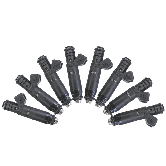 8 1200cc fit Siemens Deka 114LB High Impedance Fuel Injector EV1 110324 FI114992