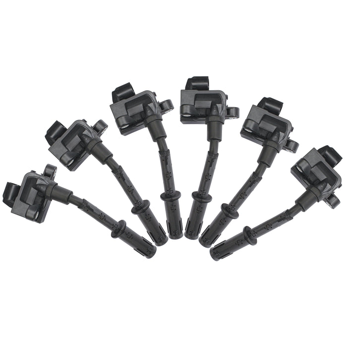 6 x Ignition Coils for Mercedes-Benz ML350 GLK350 R350 SLK350 V6 3.5L 2011-2016