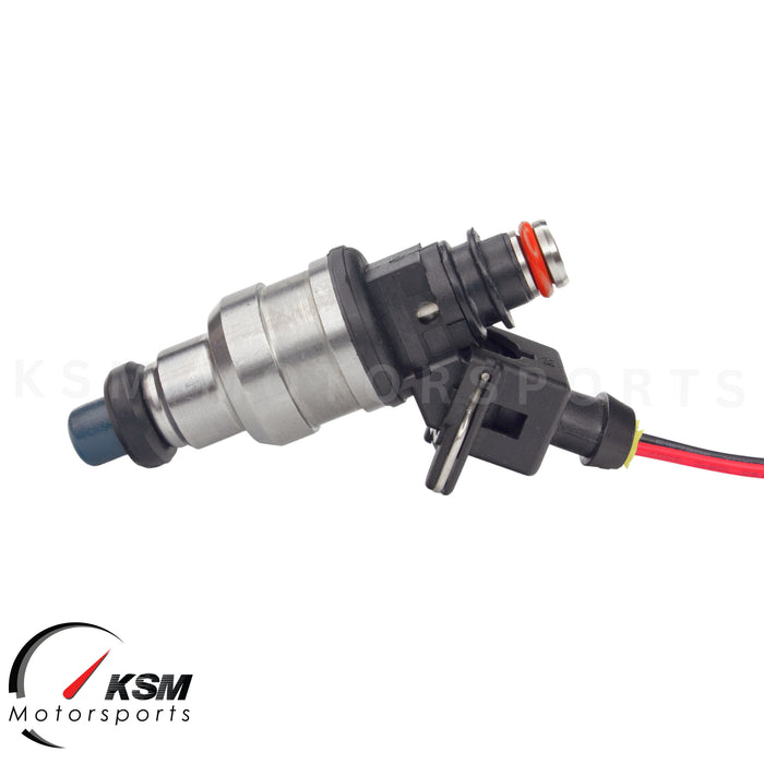 4 x 850cc Fuel Injectors Fit Honda OBD1 OBD2 B16 B18 B20 D15 D16 D18 F - KSM Motorsports 4 x 850cc Fuel Injectors Fit Honda OBD1 OBD2 B16 B18 B20 D15 D16 D18 F - KSM Motorsports