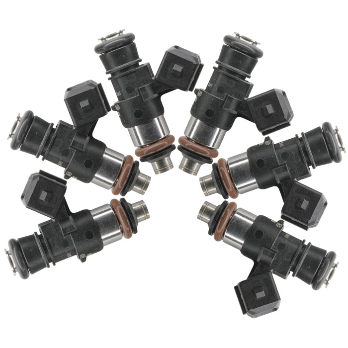 6 x 1650cc 157lb EV14 Kurze Kraftstoff Injektoren einzel loch für 0280158333 E85 
