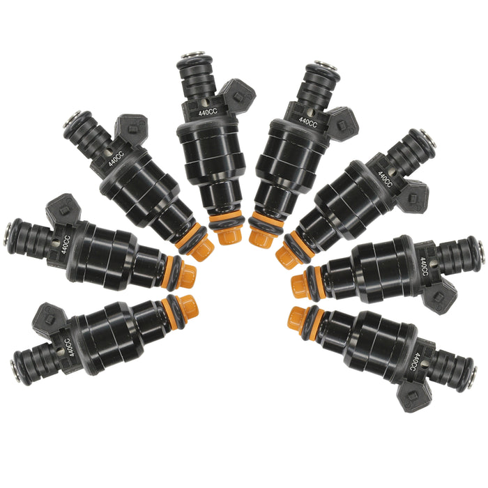 8 x 440cc 42LB EV1 Fuel Injectors for GM LT1 LS1 LS6 Ford Mustang SOHC DOHC BMW