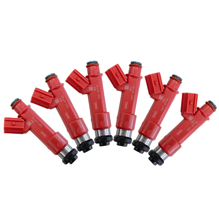 6 x 550cc Einspritzdüsen für Toyota Aristo-Celica-Supra Lexus 1zz 2zz GS300 