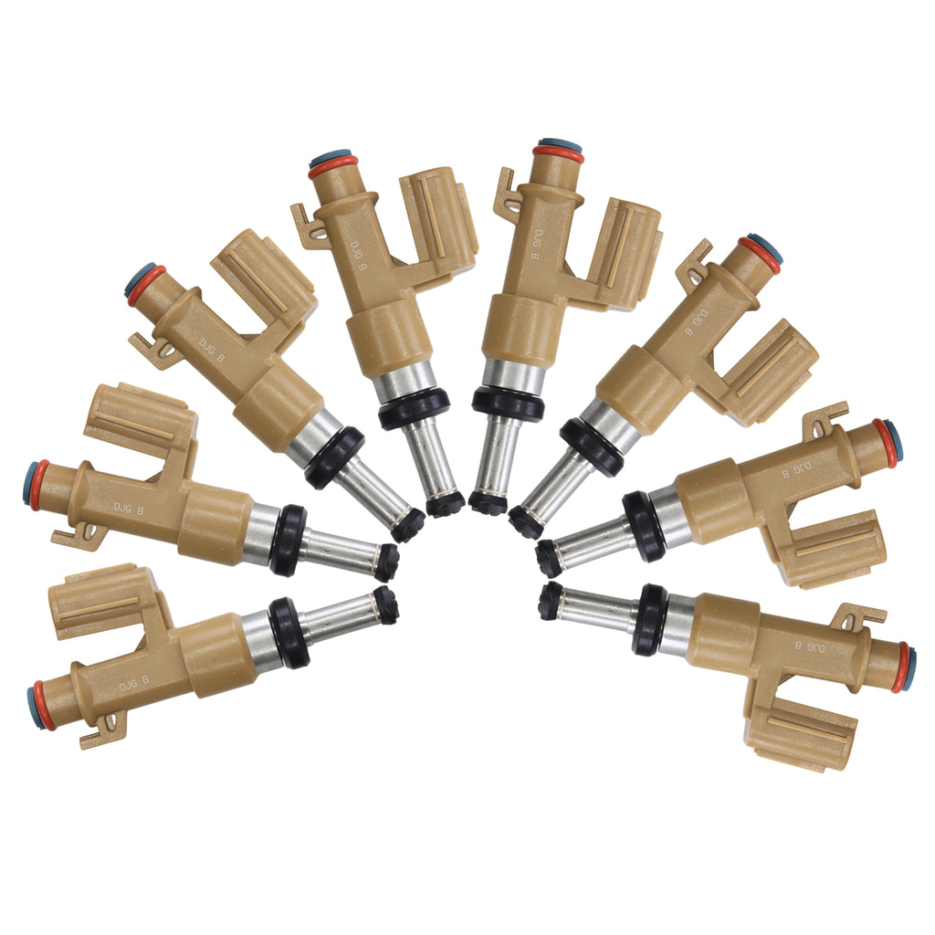 ゆゆ 8 x Fuel Injectors fit Denso 23250-0S020 for 2008-21 Lexus